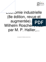 Roscher Wihelm - Economie Industrielle PDF