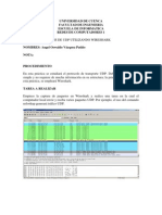 Análisis de UDP Utilizando Wireshark