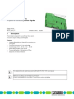 Ib Il Ai 4/I-Pac: Inline Analog Input Terminal, 4 Inputs For Connecting Current Signals