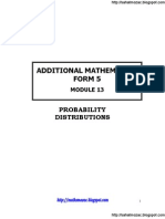 Module 18 Probability Distributions