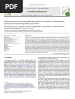 Polycaprolactone and Polycaprolactone:Chitosan Nanofibres Functionalised With The pH-Sensitive Dye Nitrazine Yellow