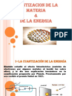 Cuantizacion de La Materia