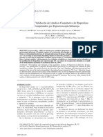 Desarrollo y Validación Del Análisis Cuantitativo de Ibuprofeno