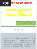 Generalidades de Parasitologia