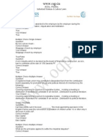 Scdl-Pgdba Industrial Relation & Labour Laws: For More Solved Assignments, Assignment and Project Help - Visit - or