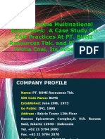 Sustainable Multinational Businesses: A Case Study On CSR Practices at PT. BUMI Resources Tbk. and PT. Kaltim Prima Coal, Its Subsidiary