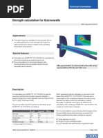 Strength Calculation For Thermowells