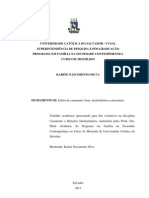 02 Fichamento - Casamento e Relações Intrafamiliares - GOTTMAN