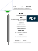 Evaluación Sensorial de Extracto de Horchata de Sorgo Blanco en La Población de San Pedro Comitancillo