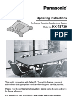 Telefono Conferencia KXTS730.Operating - Instructions