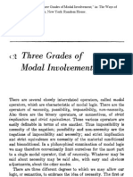 Three Grades of Modal Involvement (Quine)