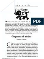 Antonio Carreira Góngora en Mil Palabras