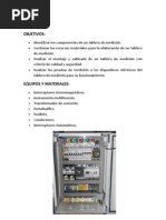 Tablero de Medición