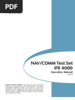 Ifr 4000 Ops Manual