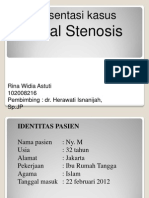 Rina Widia Ppt Mitral Stenosis presentasi kasus ilmu penyakit dalam ilmu penyakit jantung interna kepaniteraan universitas yarsi bagian ilmu penyakit dalam ilmu penyakit jantung mitral stenosis katup insufisiensi valve disease