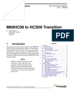 M68HC08 To HCS08 Transition