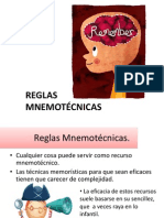 Reglas Mnemotécnicas