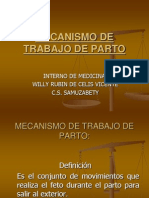 Mecanismo de Trabajo de Parto Cefalico