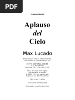 Max Lucado Aplauso Del Cielo