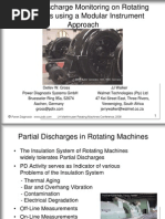 Partial Discharge Monitoring On Rotating Machines Using A Modular Instrument Approach