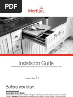 Installation Guide Kitchen Cabinets