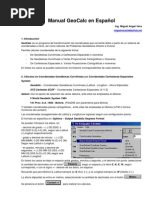 Manual GeoCalc MAV