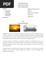 Informe de 212 - Calor y Dilatacion Lineal