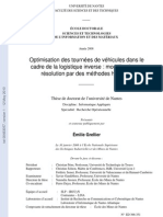 Logistique Invers VRP