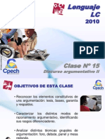 Clase 15 Lenguaje LC Cpech - Discurso Argumentativo (OliverClases)