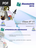 Clase 11 Geometria Cpech - Circunferencia I (OliverClases)