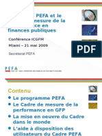 Session D'atelier I: Evaluation de La Responsabilité Financière Des Dépenses Publiques (PEFA)