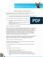 Conciencia Ambiental y Reciclaje de Pet