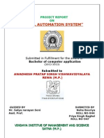 "Hotel Automation System": Project Report ON