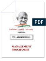 MBA Syllabus