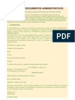 Redacción de Documentos Administrativos