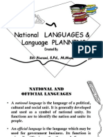 National National LANGUAGES Languages && National National LANGUAGES Languages && Language Language PLANNING Planning Language Language PLANNING Planning