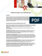 Safend Encryptor User Authentication