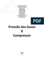 Pressão Dos Gases X Compressores