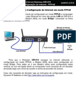 DIR-615 Configuracao PPPoE