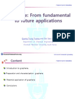 Graphene From Fundamental-From Fundamental To Future Applications