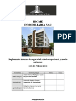 Reglamento Interno Ssoma Ihome