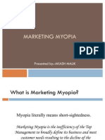 Marketing Myopia