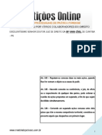 Pedido de Reunião de Ações Conexas - Prorrogação de Competência