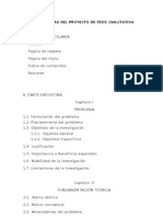 Estructura de Tesis Cualitativa