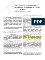 IEEE - Calculo de La Demanda de Saturacion de Energia Electrica