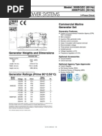 350EOZC - Gerador KOHLER - Marítimo - Uso Comercial-Serviços