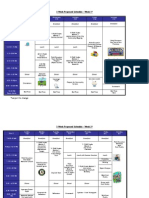 Tomodachi Student Schedule