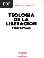 Gustavo Gutierrez, Teología de La Liberación. Perspectivas 14º Ed.