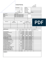 Copy of APQP Check List - Ford (Blank)