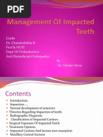 Management of Impacted Teeth   